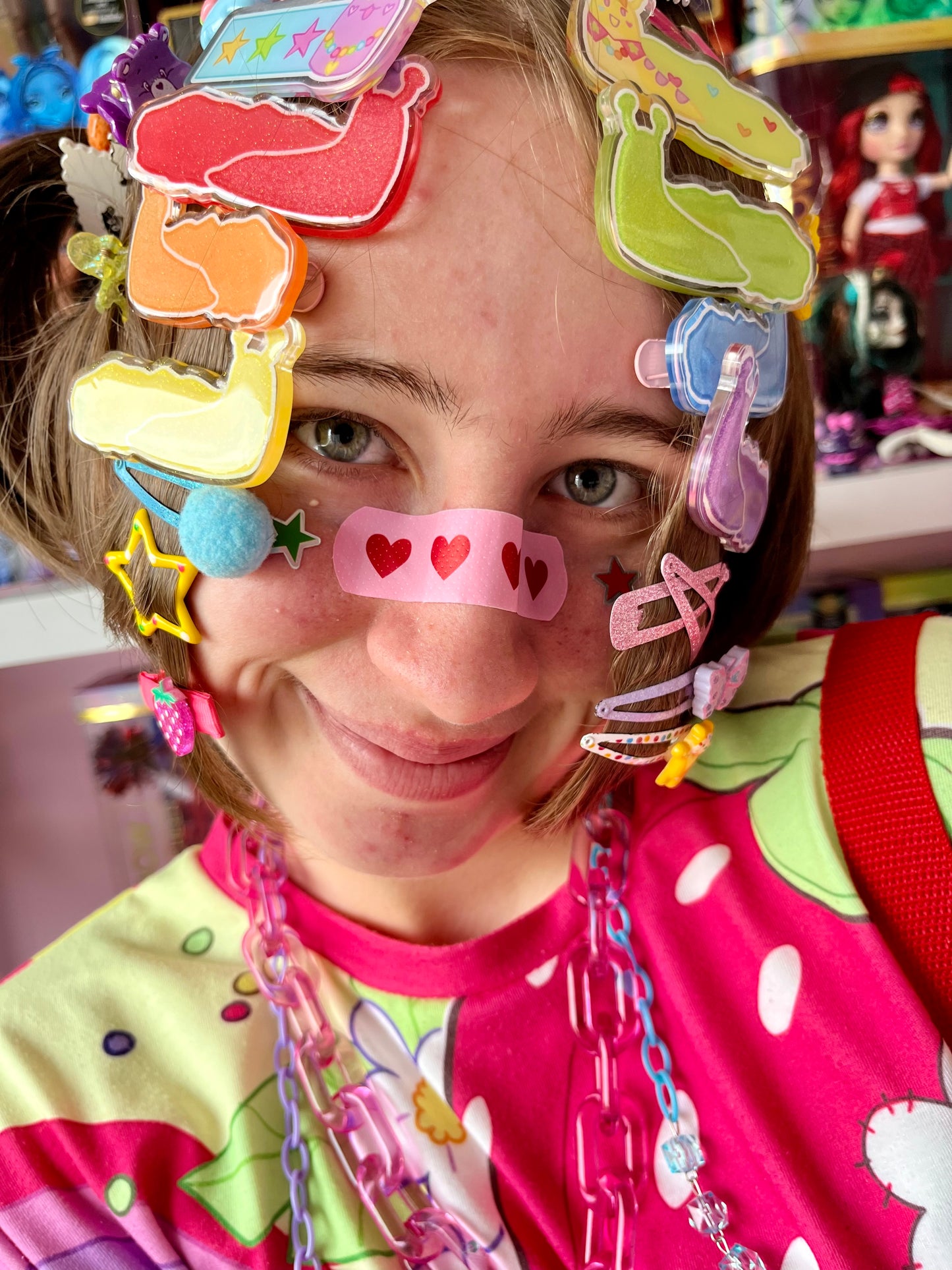 DECORA SLUGZ Jelly Slugs Glitter Epoxy Acrylic Hairclip