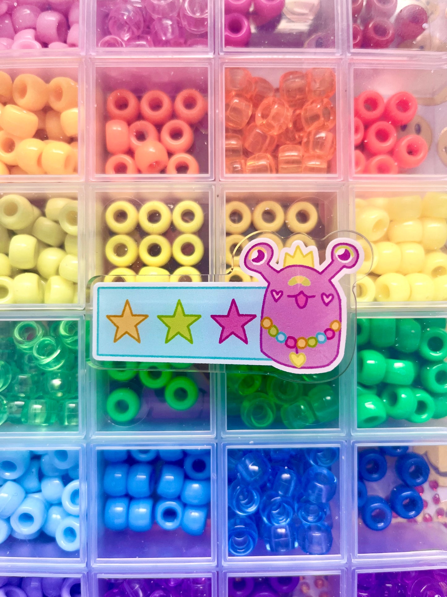 DECORA SLUGZ キャラクターアクリルヘアクリップ