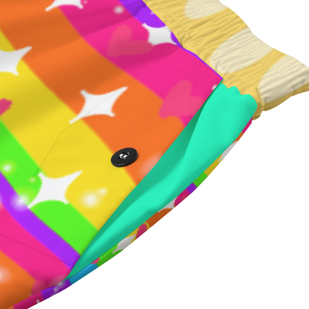 レインボースラッグスライムカーゴパンツ