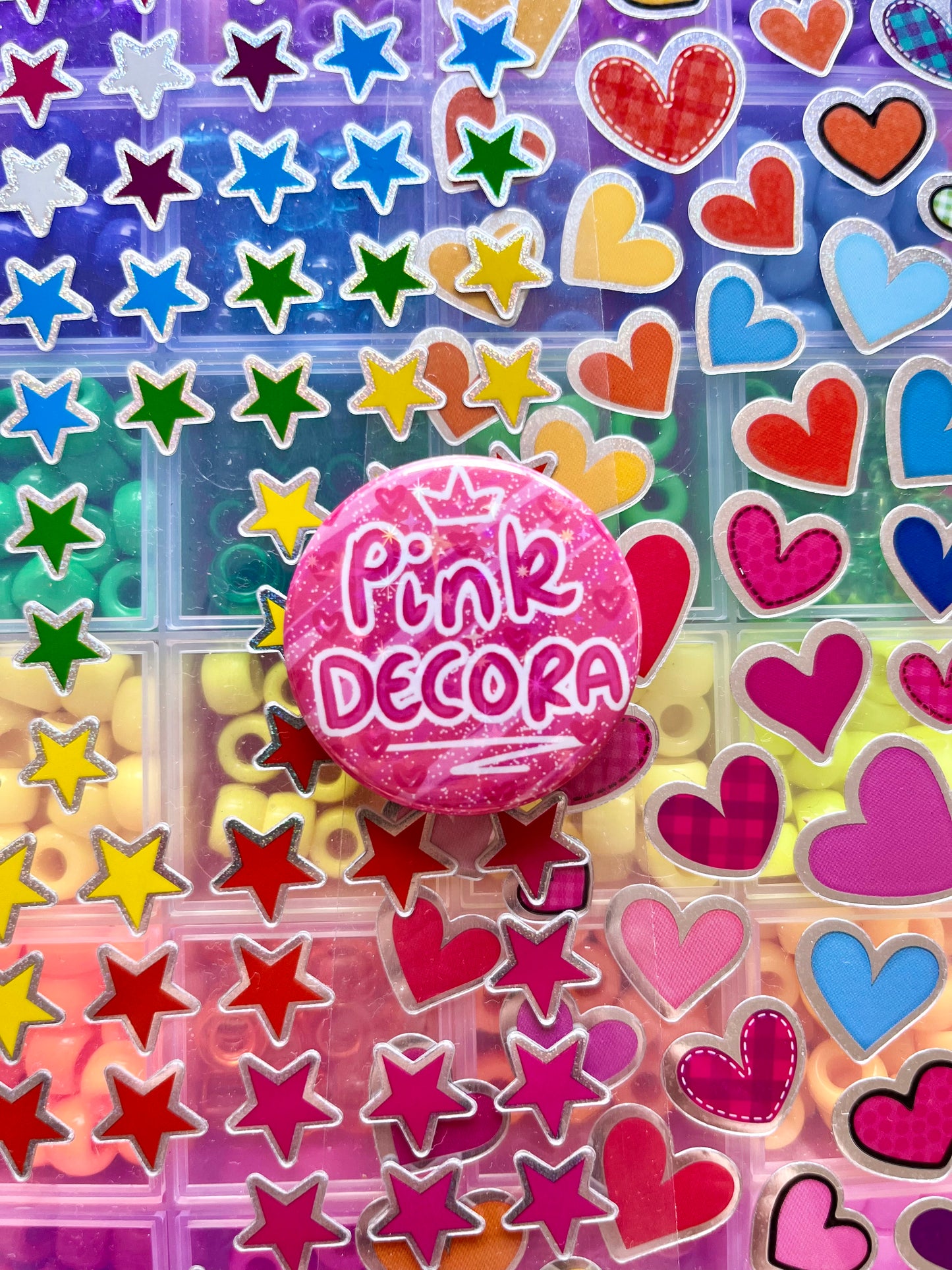 Decora Substyles Holographic Badge