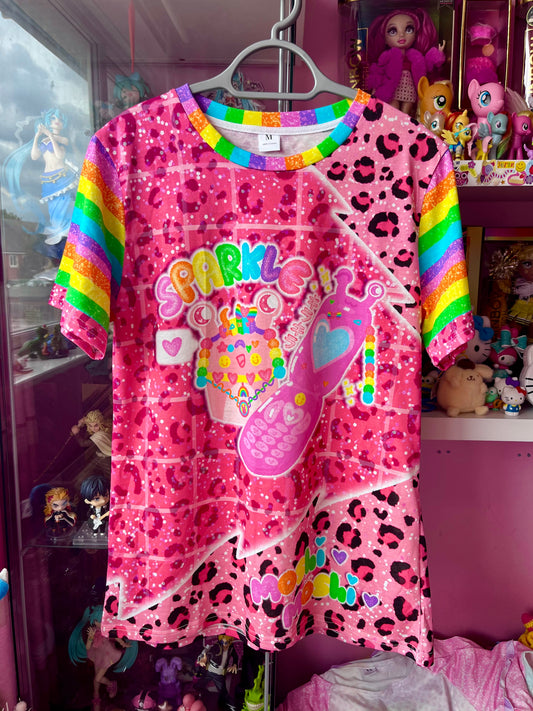Moshi Moshi Himari! Cotton T-shirt - Loose Fitting
