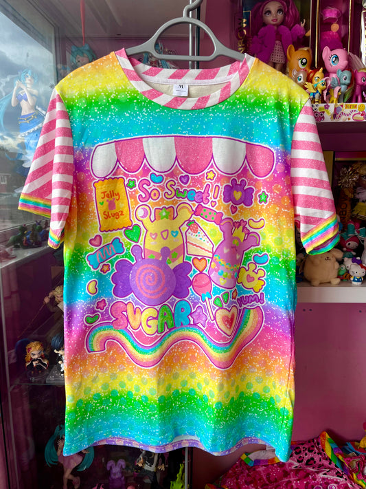 Penny & Periwinkle’s Slug Parlour Cotton T-shirt - Loose Fitting