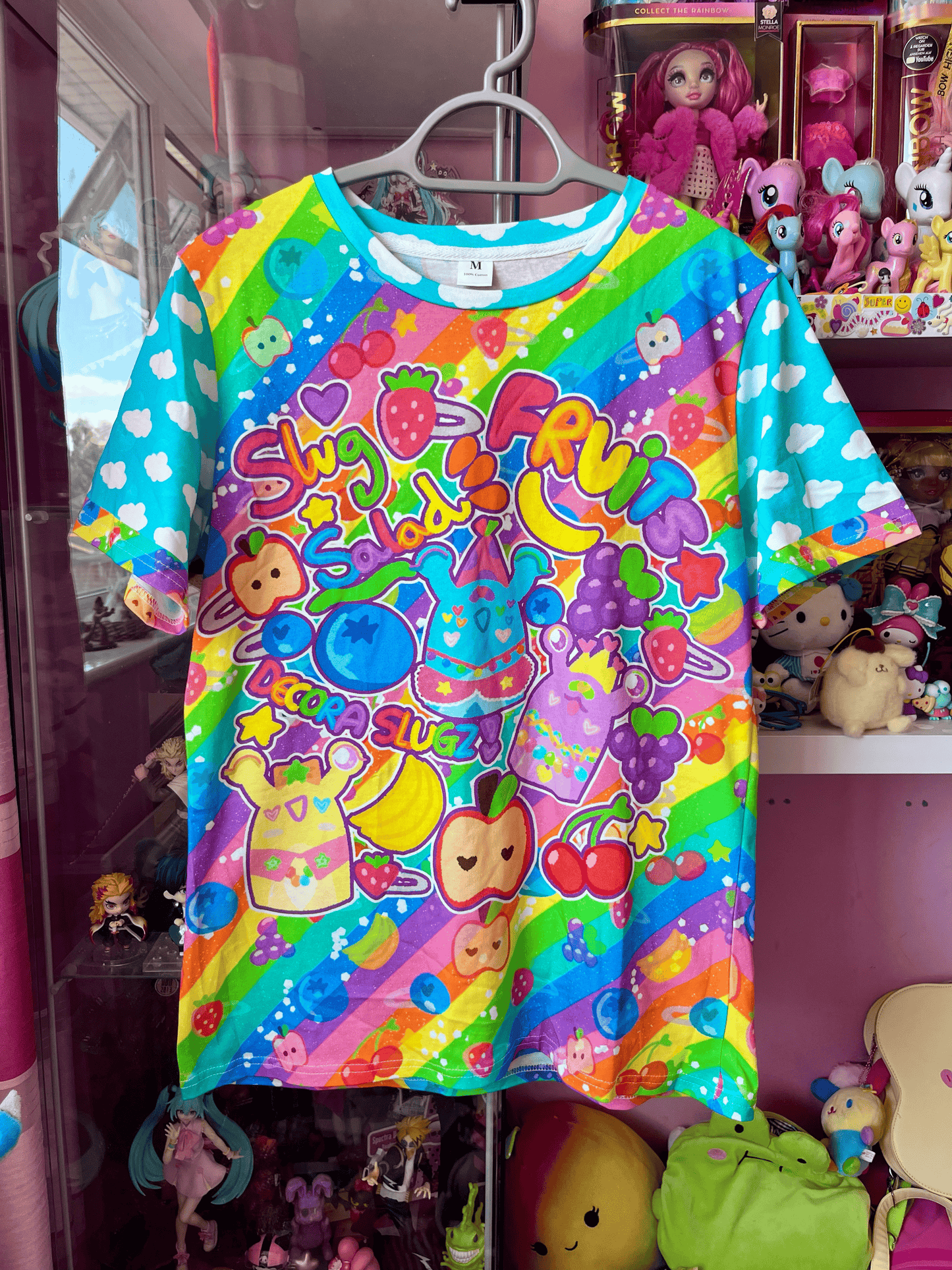 FRUITZ SLUGZ Cotton T-shirt - Loose Fitting