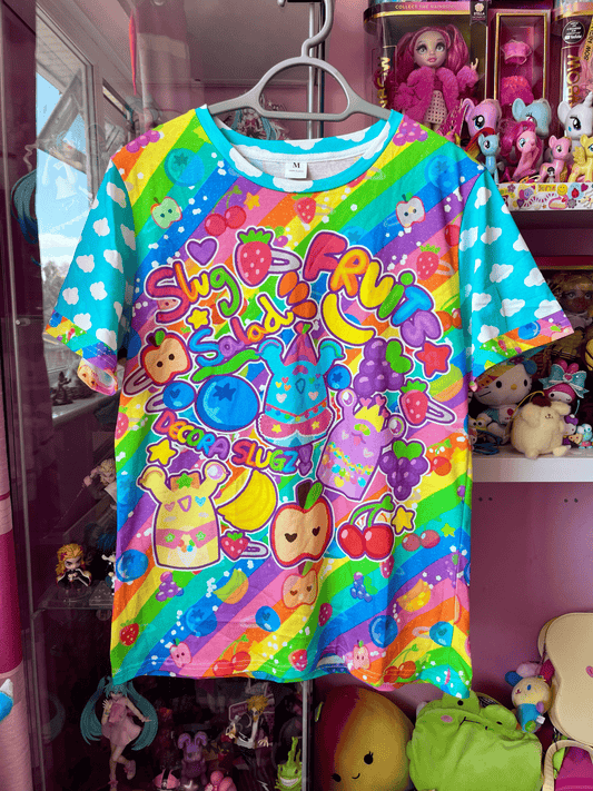 FRUITZ SLUGZ Cotton T-shirt - Loose Fitting