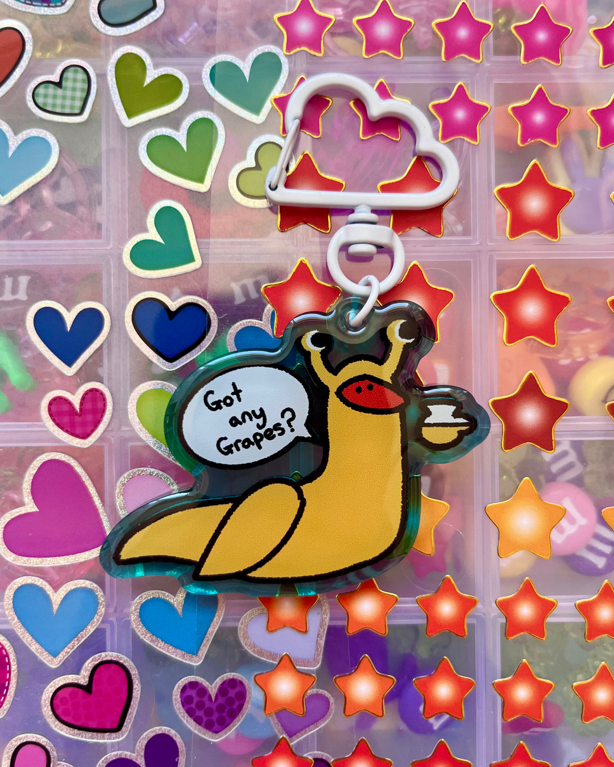 Duck Song Slug Keychain