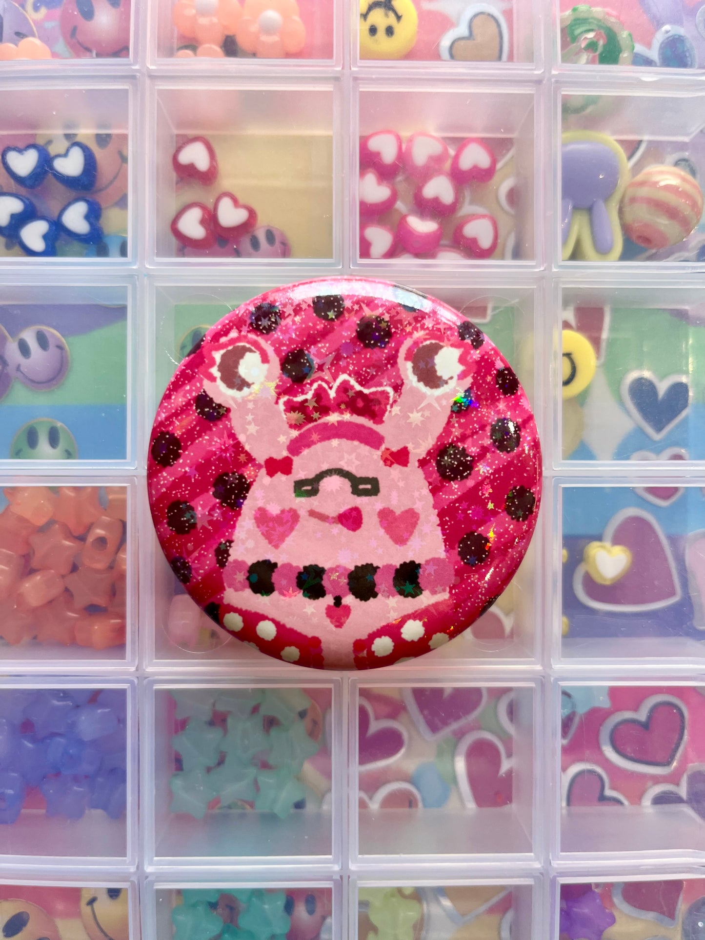 DECORA SLUGZ Character Holographic Badge