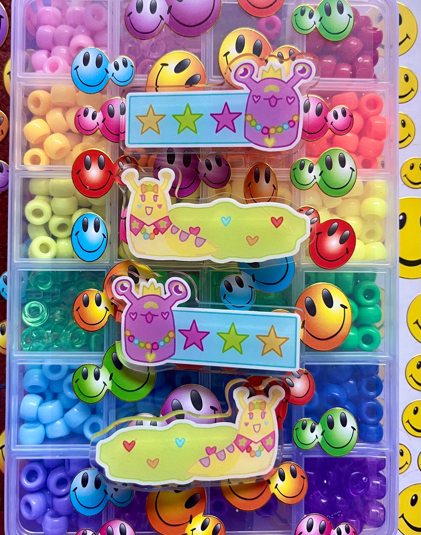 DECORA SLUGZ キャラクターアクリルヘアクリップ