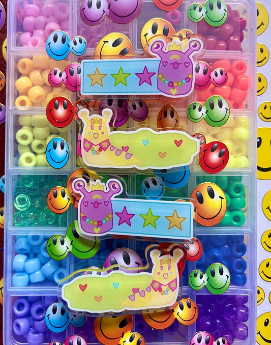 DECORA SLUGZ Character Acrylic Hairclip