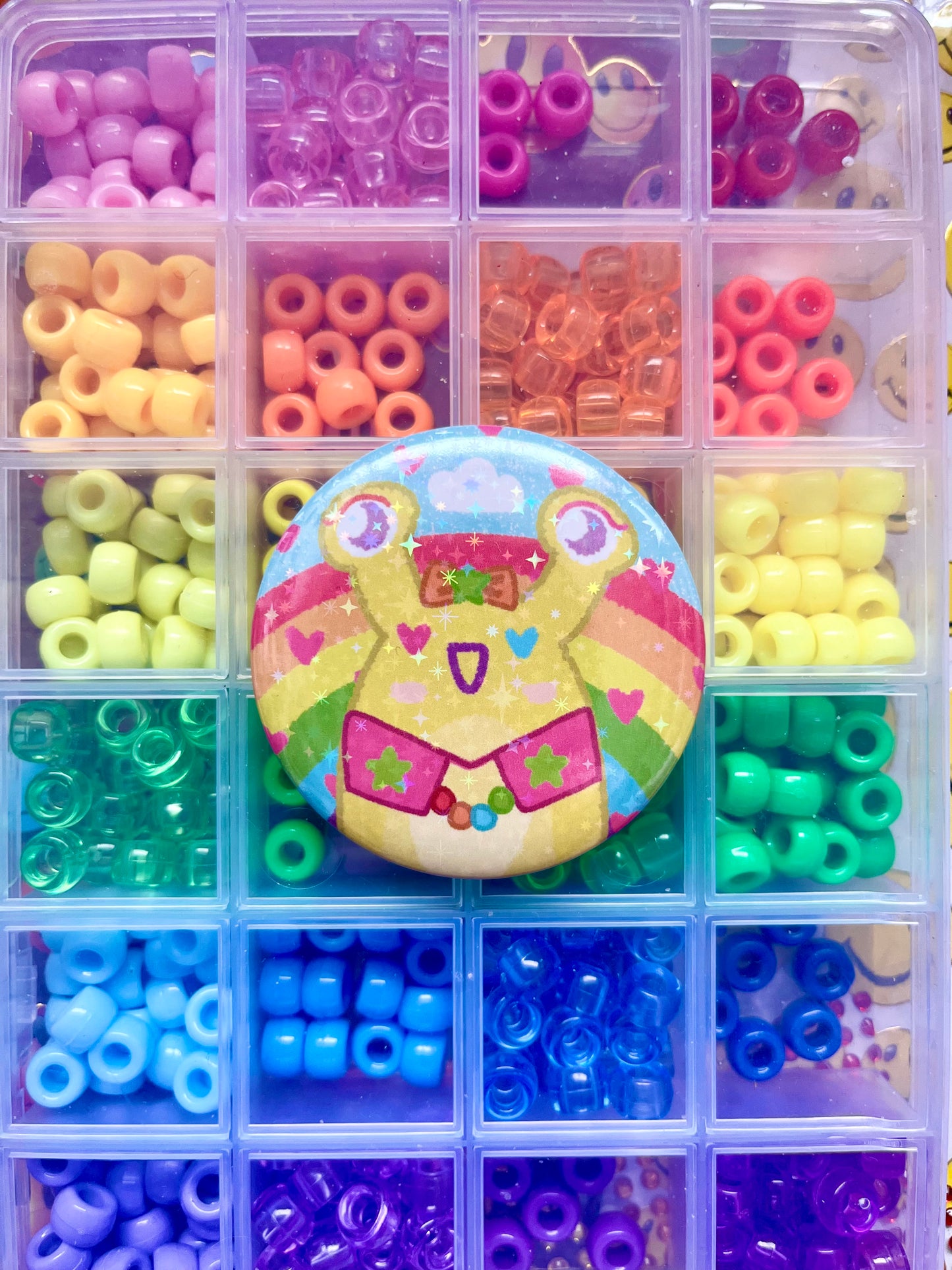 DECORA SLUGZ Character Holographic Badge