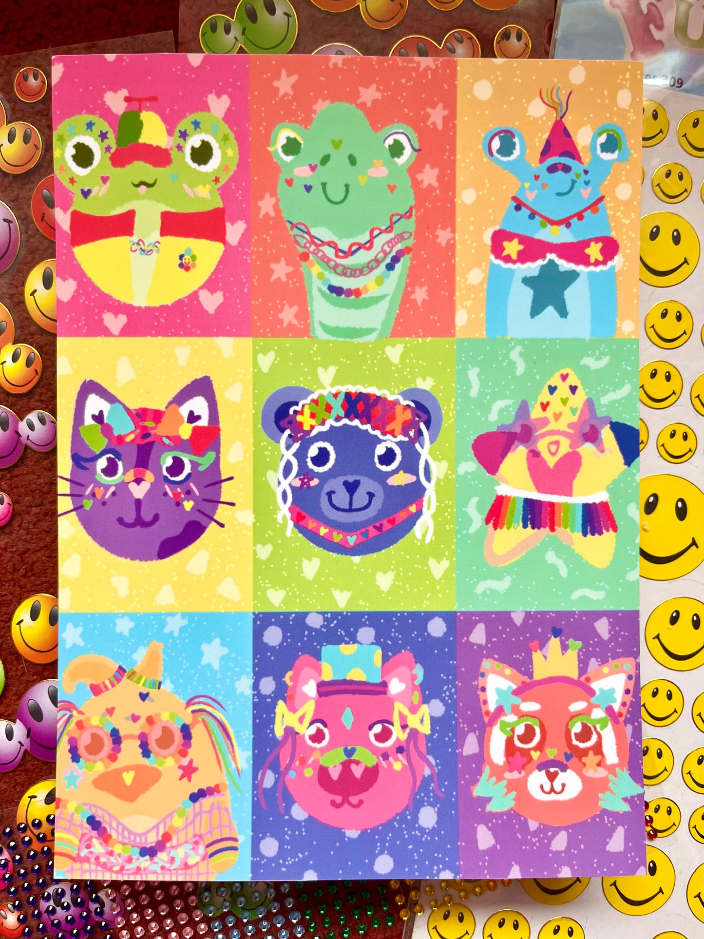 DECORA SLUGZ Illustration A5 Art Print