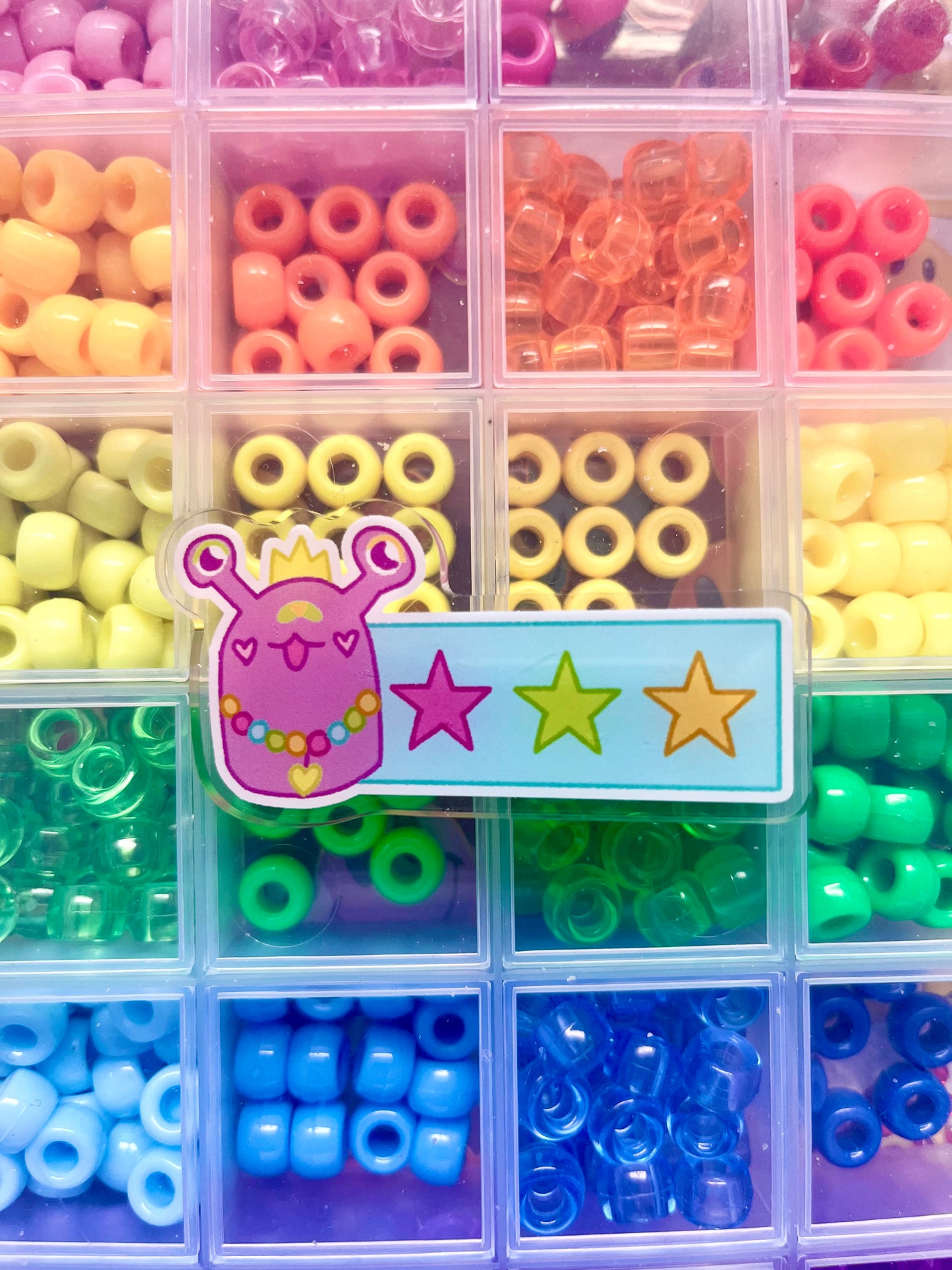 DECORA SLUGZ キャラクターアクリルヘアクリップ