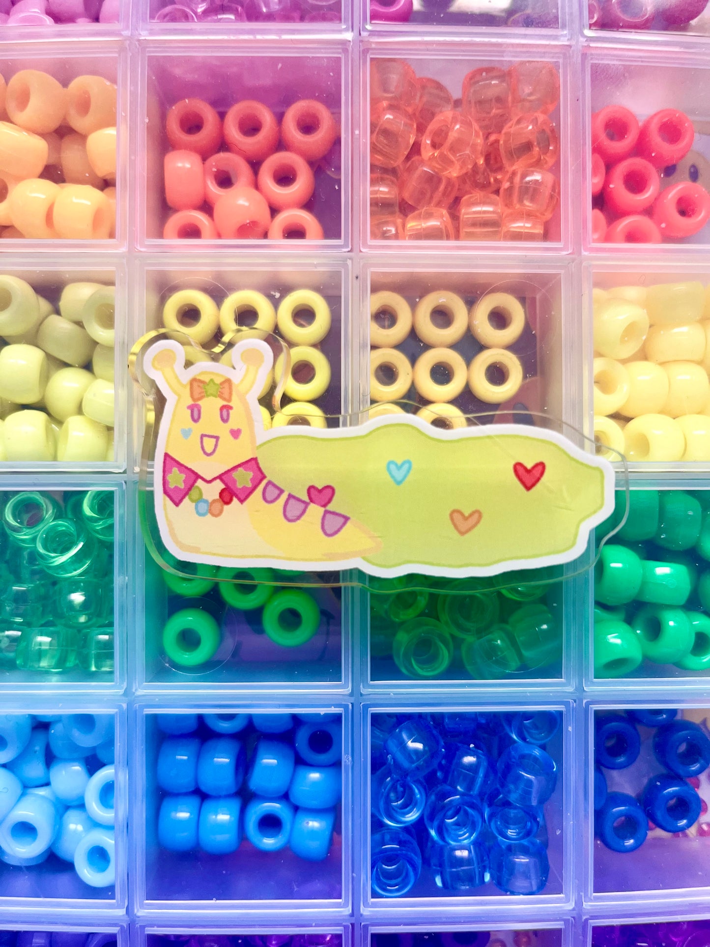 DECORA SLUGZ キャラクターアクリルヘアクリップ