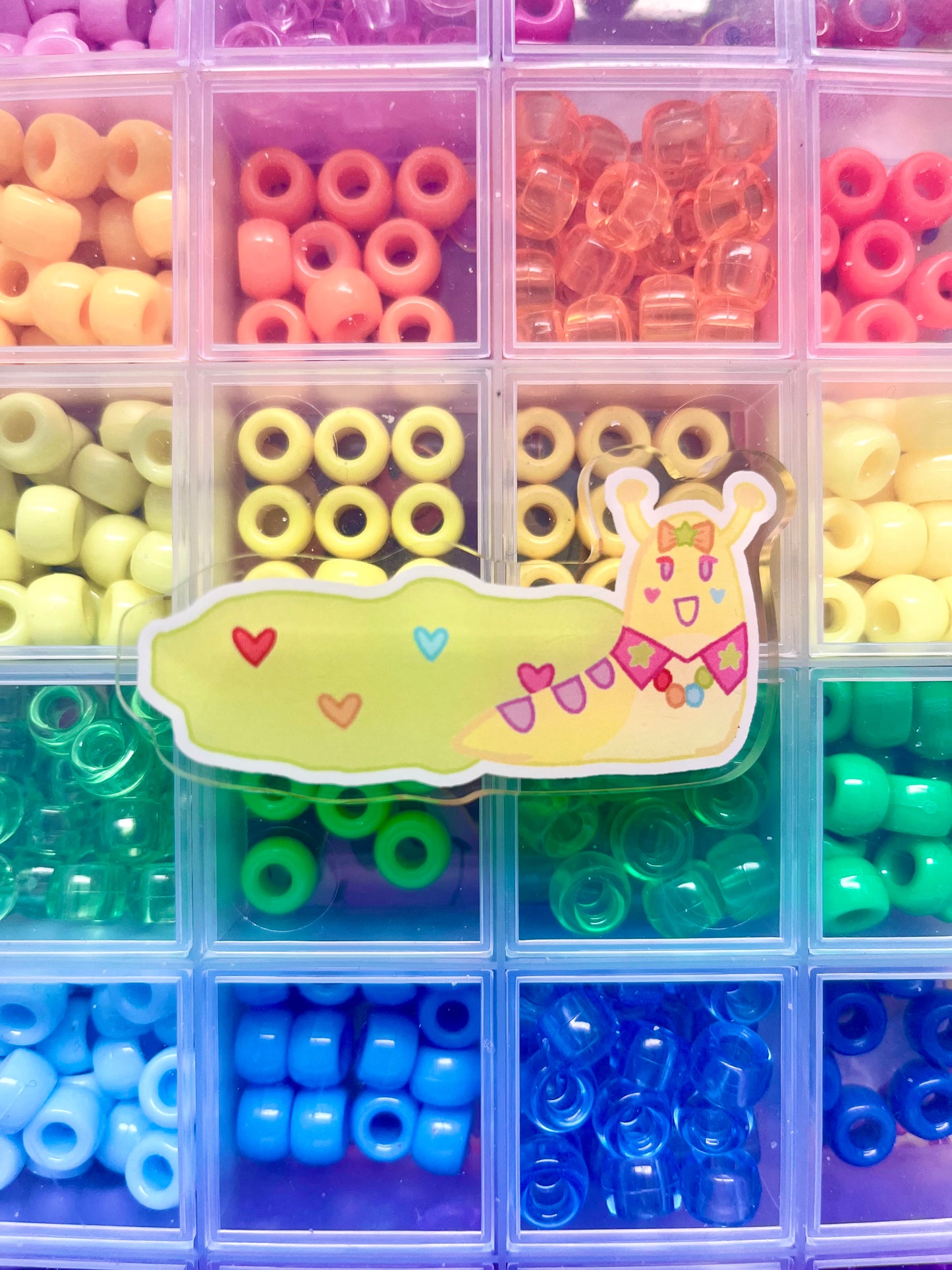 DECORA SLUGZ キャラクターアクリルヘアクリップ