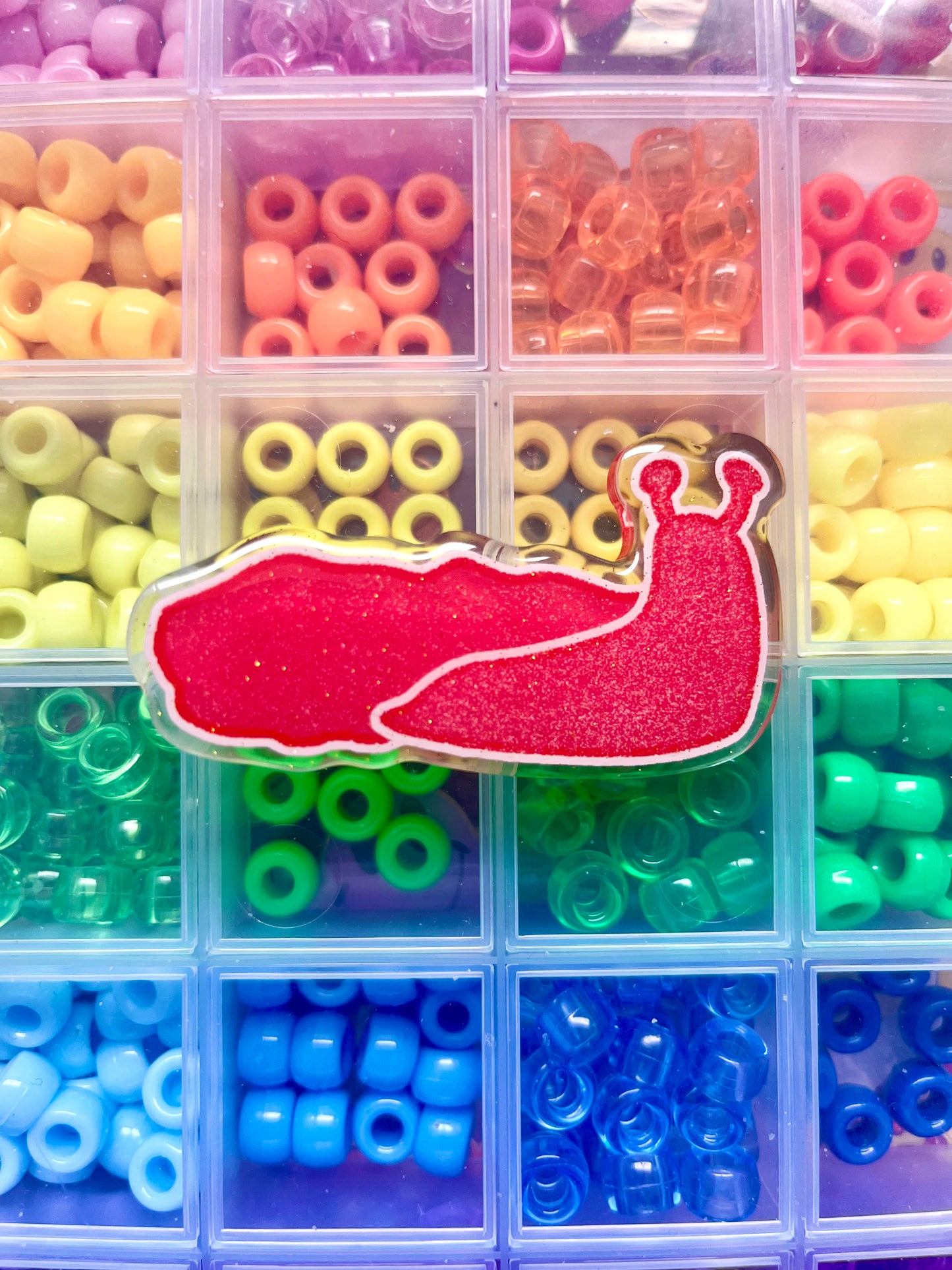 DECORA SLUGZ Jelly Slugs Glitter Epoxy Acrylic Hairclip