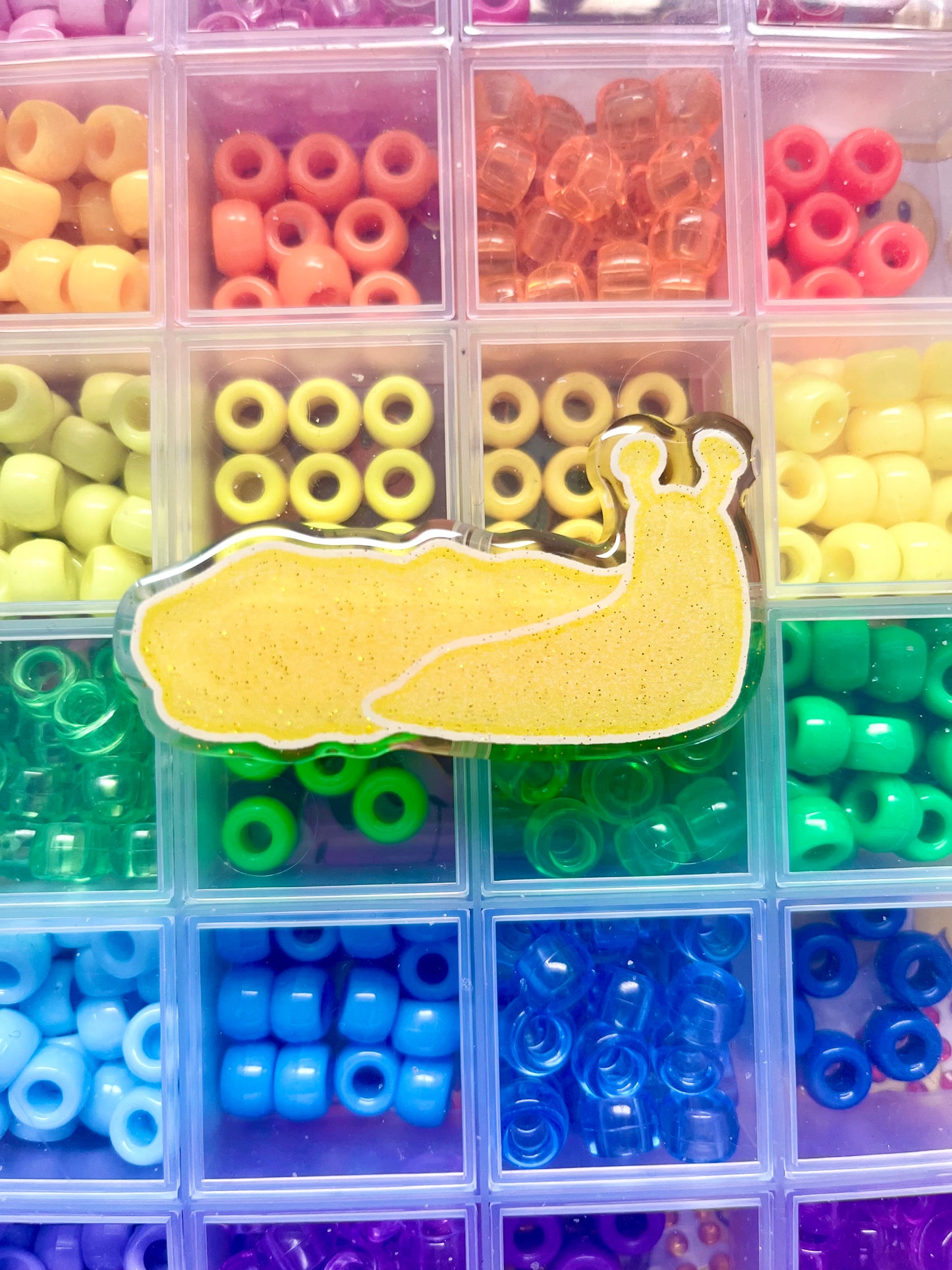 DECORA SLUGZ Jelly Slugs Glitter Epoxy Acrylic Hairclip